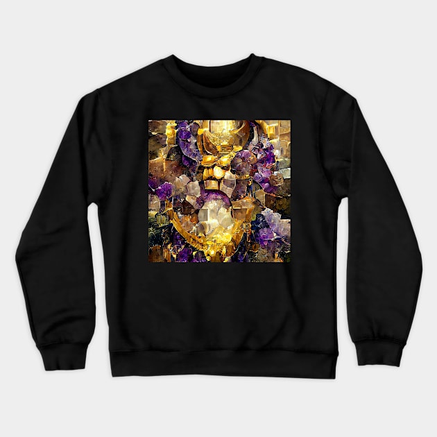 Amethyst Crewneck Sweatshirt by aklara